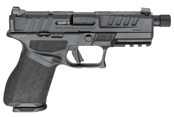 SPRINGFIELD ARMORY ECHELON 4.0C THREADED 9MM PISTOL 4" BLACK 1-15RD, 1-18RD 3 DOT SIGHT