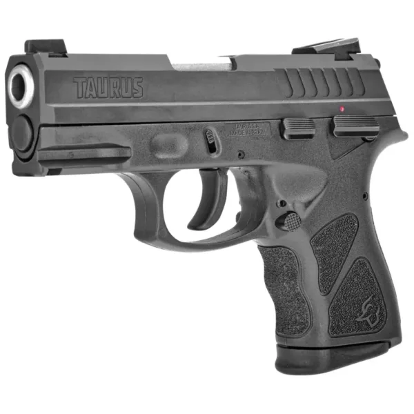 TAURUS TH9 9MM COMPACT BK/BK 3.54" 1X17 - Image 2