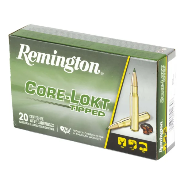 REMINGTON RT270WA 270 WIN 130GR CORE-LOKT TIPPED 20 RD/BX 10 BX/CS - Image 2