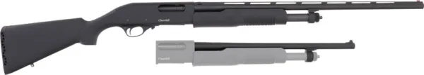 AKKAR 620 PUMP 20GA COMBO - 26" & 18.5" POLYMER STOCK - Image 3