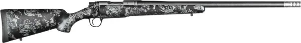 CHRISTENSEN RIDGELINE FFT - 7MM-08 S/S 20" CF BLACK W/GREY