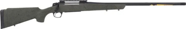 CVA CASCADE 7MM PRC 24" #3 - W/RAIL BLACK/OD GREEN