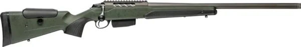 TIKKA T3X SUPER VARMINT 300WM - 23.7" HB GREEN/TUNG CERAKOTE - Image 2