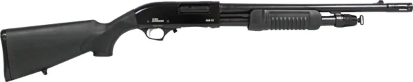 IVER JOHNSON PUMP 12GA 3" 18" - MUZZLE BRAKE BLUED SYNTHETIC