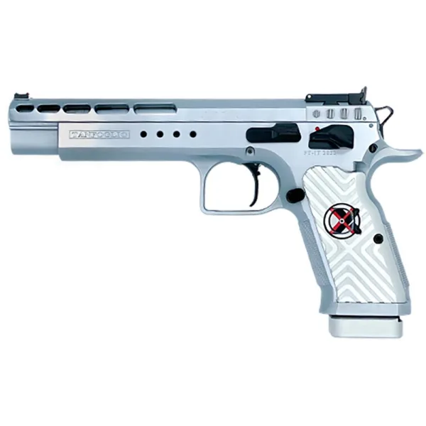 Tanfoglio Gold Match Xtreme Handgun 40 S&W 13rd 6" Barrel Silver