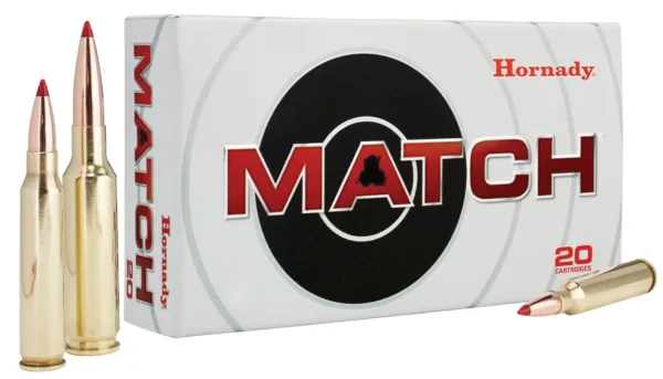 HORNADY MATCH 308 WIN 168GR ELD MATCH 20RD BX 200RD CASE