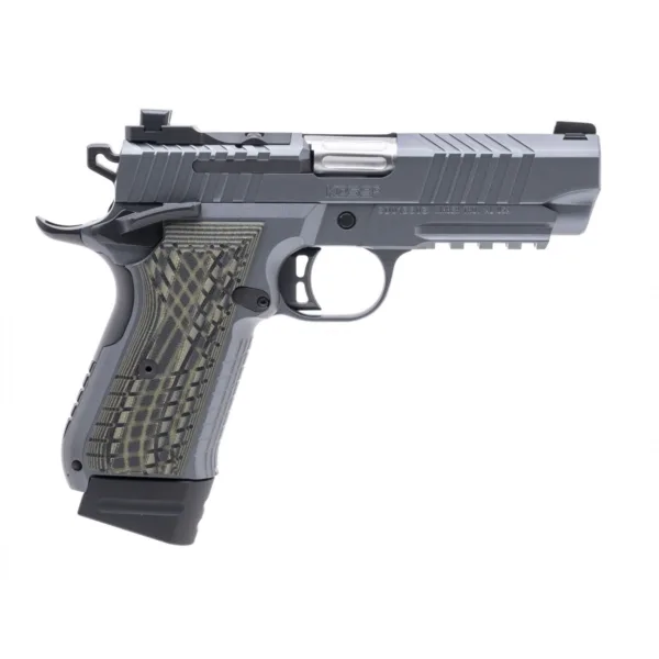 KIMBER KDS9C RAIL 9MM 1-15RD,1-18RD DARK GRY W/ 1913 RAIL BLK/OD GRIP