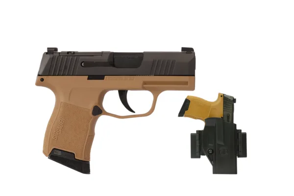 SIG SAUER P365 9MM BK/FDE 10+1 PCK OR  #
