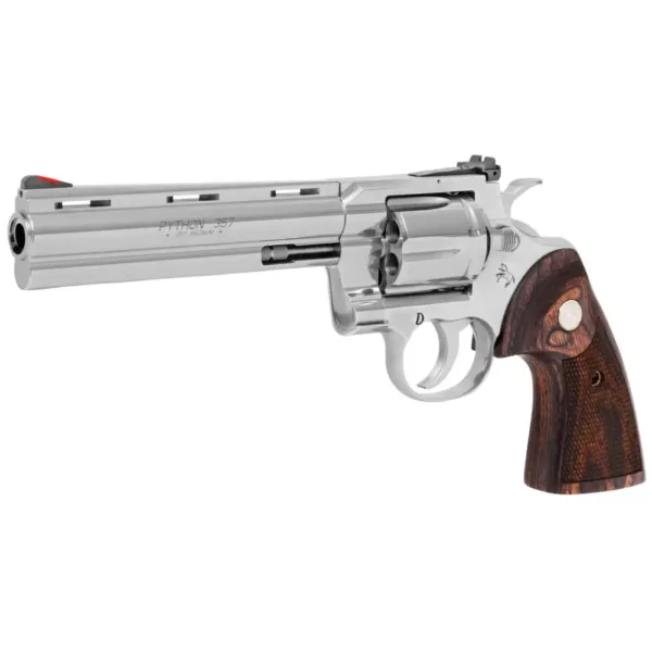 COLT PYTHON STAINLESS REVOLVER 357 MAG 6" 6 RD - Image 2