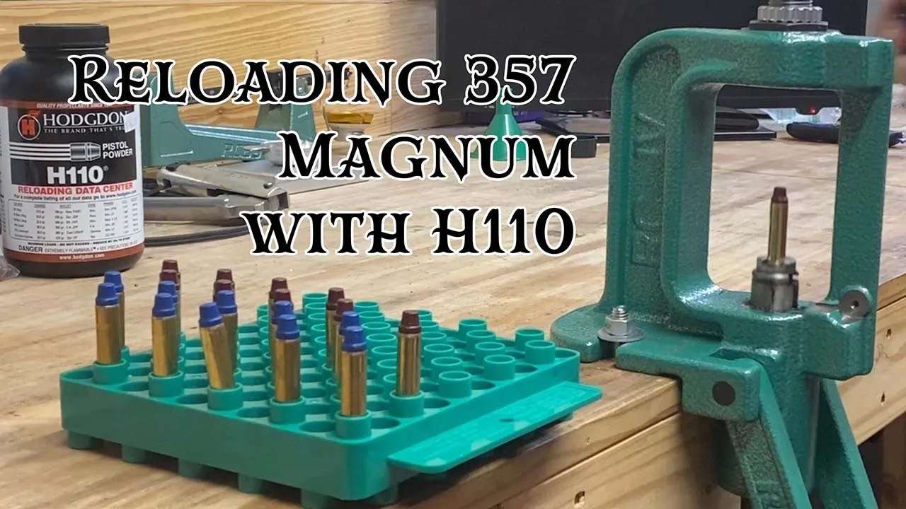 Reloading 357 Magnum with H110