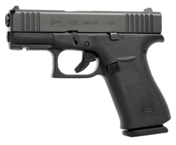 GLOCK G43X 9MM BLK 3.39" 10+1 FS FR