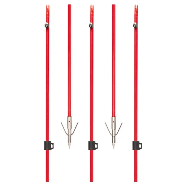 Cajun Bowfishing Fiberglass Arrow with Piranha Point XT