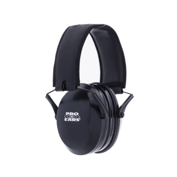 Pro Ears Ultra Gel Black 22 Passive Earmuffs 22dB Black