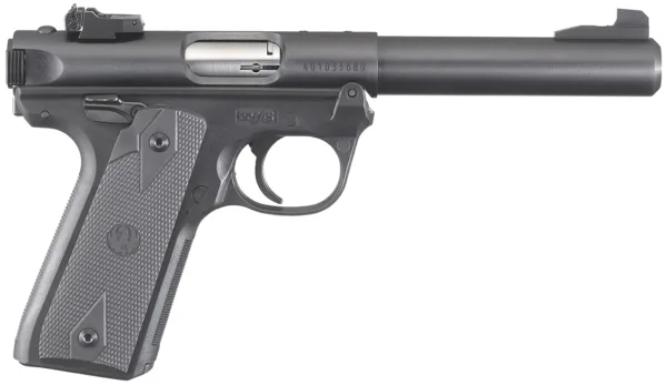 RUGER MARK IV 22/45 5.5" BULL BBL, BLUED 2-10RD MAGS CA COMPLIANT