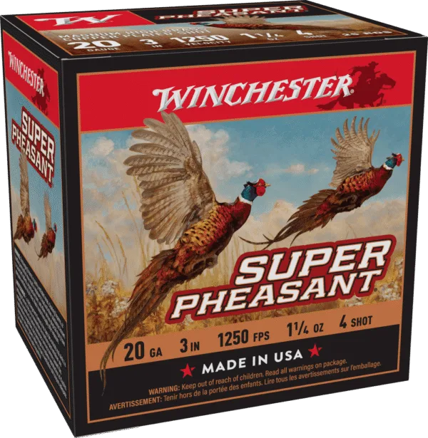 20GA 3" #4 1-1/4OZ 1250FPS 25RDS