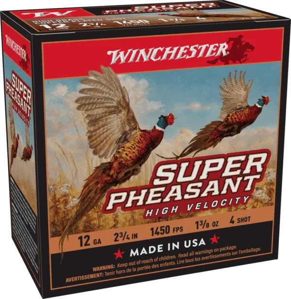 12GA 2-3/4" 1-3/8OZ #4 25RDS