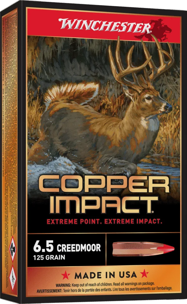 WINCHESTER COPPER IMPACT 6.5CM 125G LF 20RD BX 200RD CASE