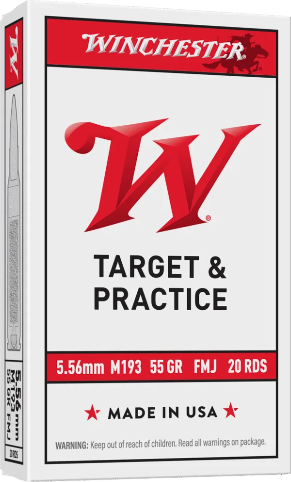 WINCHESTER LC 5.56 M193 FMJ 55G 20RD