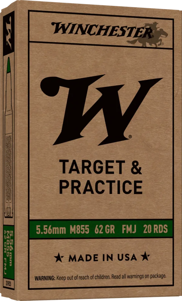 WINCHESTER LC 5.56 M855 FMJ 62G 20RD