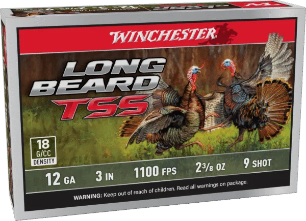 WINCHESTER LONGBEARD TSS 12G 3" 9 SHOT 5RD BX 50RD CASE