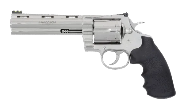 COLT TARGET ANACONDA STAINLESS REVOLVER 44MAG 6" 6RD