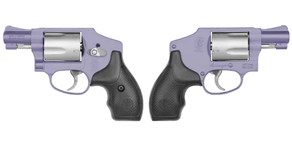 SMITH & WESSON 642 CRUSHED ORCHID AIRWEIGHT 38SPL 1.875" 5RD DAO