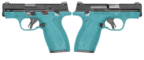 SMITH & WESSON BODYGUARD 2.0 380ACP PISTOL T.S. AZTEC TEAL ORION EXCLUSIVE 1-12RD 1-10RD MAG