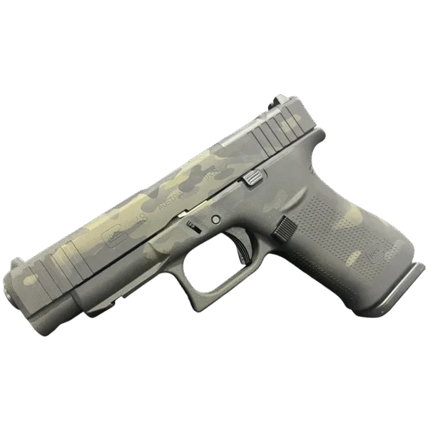GLOCK 48 MOS BLACK MULTICAM 9MM PISTOL 4.01 FXD 5.5lb w/front rails 2-10RD  MAGS