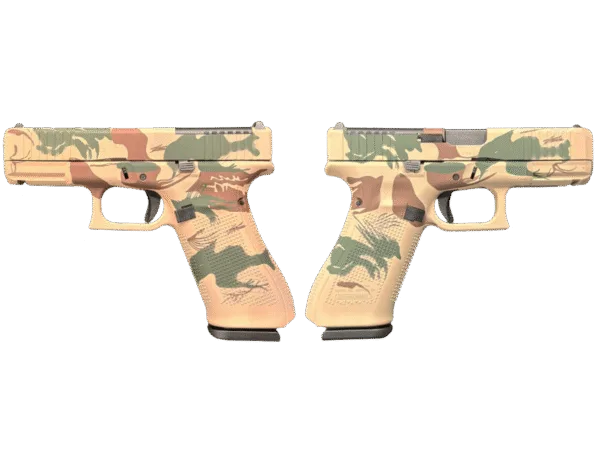GLOCK 45 GEN 5 MOS RHODESIAN BRUSHSTROKE FS 9MM PISTOL FXD 5.5lb 3-17RD MAGS