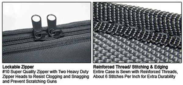 UTG GUN CASE 42" BLACK - DC TACTICAL - Image 6