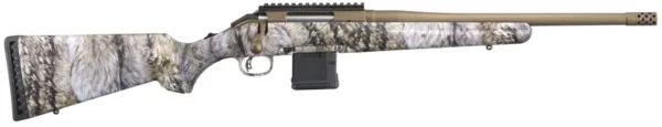 RUGER AMERICAN 204RUG 16" YOTE CAMO#