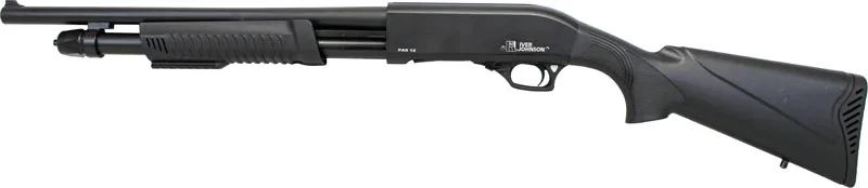 IVER JOHNSON PUMP 12GA 3" 18" - BLUED SYNTHETIC - Image 2