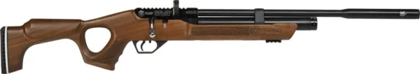 HATSAN FLASH QE .22 PCP 1120 - FPS WALNUT/BLUED W/ 2 MAGS