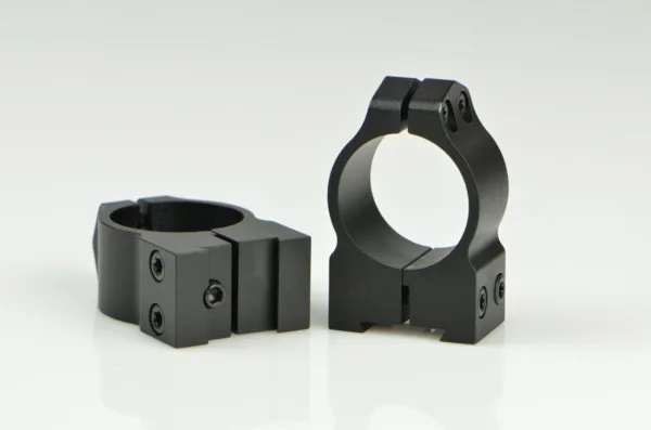 Warne Maxima Fixed (16mm Dovetail) Scope Ringmount with Grooved Receiver Fits CZ527 1" Medium Matte