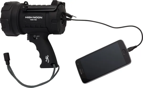 BROWNING HIGH NOON LED SPOTLT - 87-1800 LUMENS RECHARGEABLE - Image 2