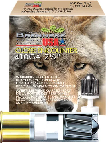 BRENNEKE USA CLOSE ENCOUNTER - 410 2.5" 1/4OZ SLUG 5RD 90BX/C - Image 2