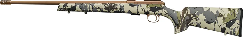 CZ 457 AMERICAN HUNTER 22LR 20 - THREADED BBL. BRONZE CAMO STK - Image 2