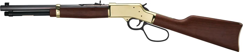 HENRY BIG BOY BRASS 45LC - SIDE GATE 16.5" OCTAGON WALNUT - Image 2