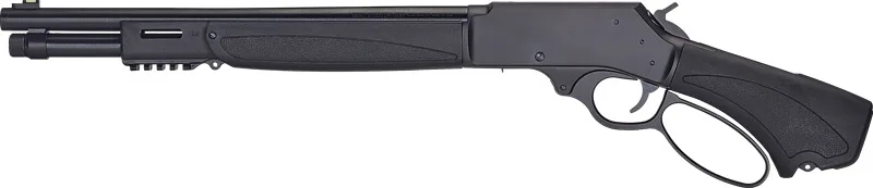 HENRY X MODEL LEVER 410 AXE - 15.14" TB BLUED BLACK SYN. - Image 2