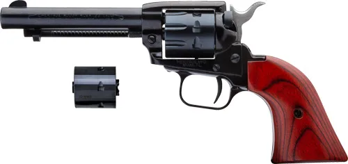 HERITAGE 22LR/WMR COMBO 4.75" - BLUED COCOBOLO GRIPS 9-SHOT - Image 2