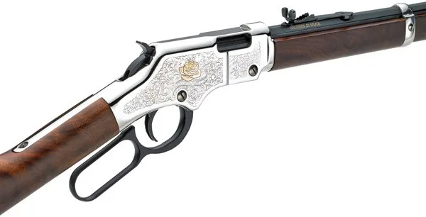 HENRY AMERICAN BEAUTY - 22S/L/LR 20" OCTAGON ENGRAVED - Image 2