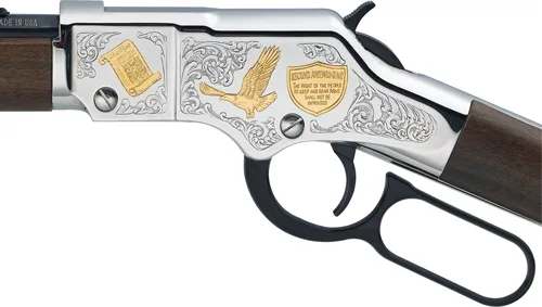 HENRY SECOND AMENDMENT TRIBUTE - 22S/L/LR 20" OCTAGON ENGRAVED - Image 4