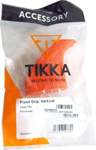 TIKKA GRIP ADAPTER FOR T3X - SYN STOCKS STRAIGHT ORANGE - Image 2