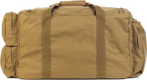 RED ROCK OPERATIONS DUFFLE BAG - 7 EXTERNAL UTILITY POUCHES TAN - Image 4