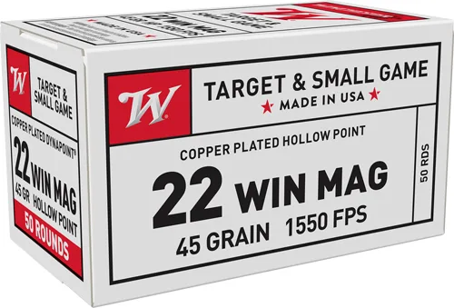 WINCHESTER DYNAPOINT 22WMR - 45GR 1550FPS 50RD 40BX/CS